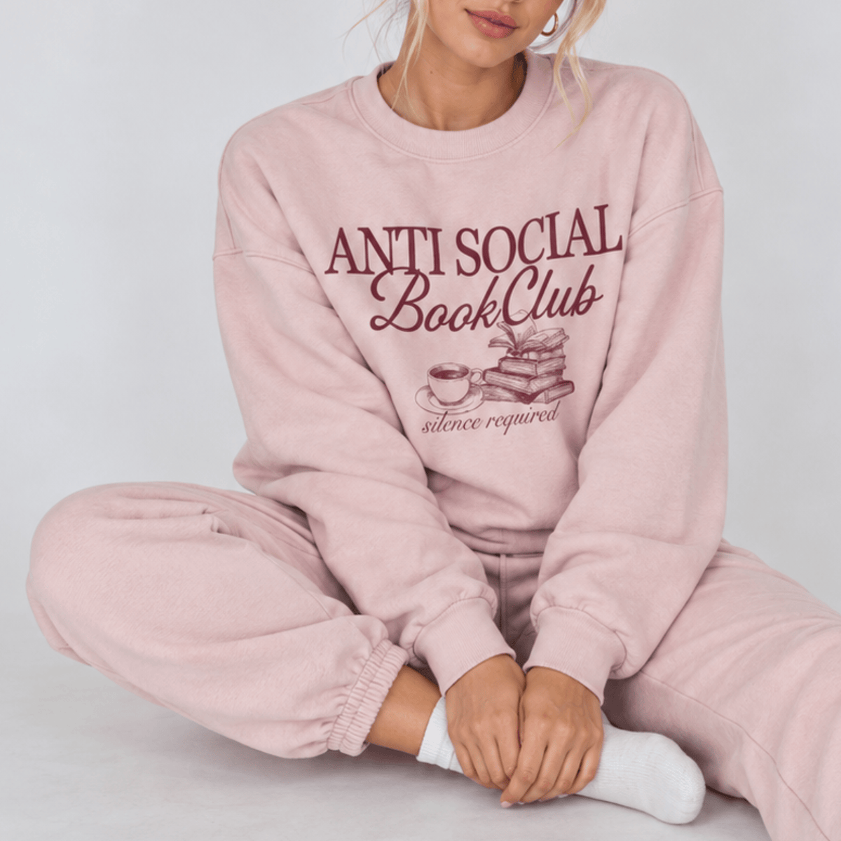 Anti-Social Book Club ReFlex Fleece Sweatshirt