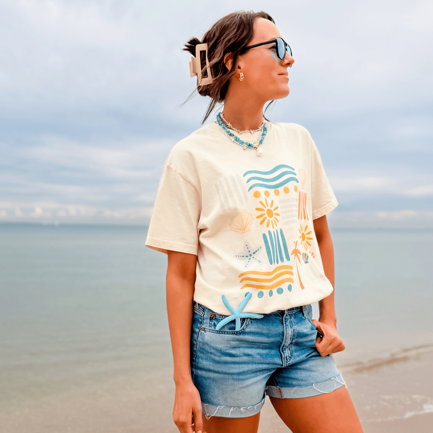Beachy Bits Tee
