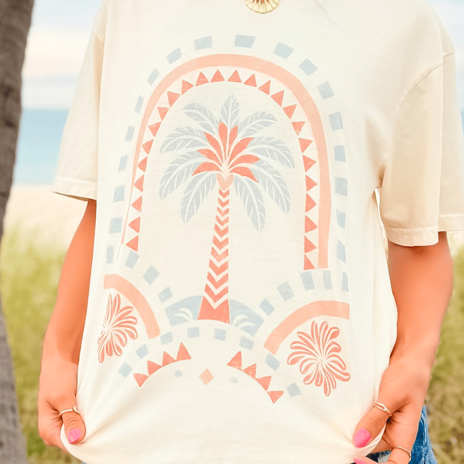 Palm Paradise Tee