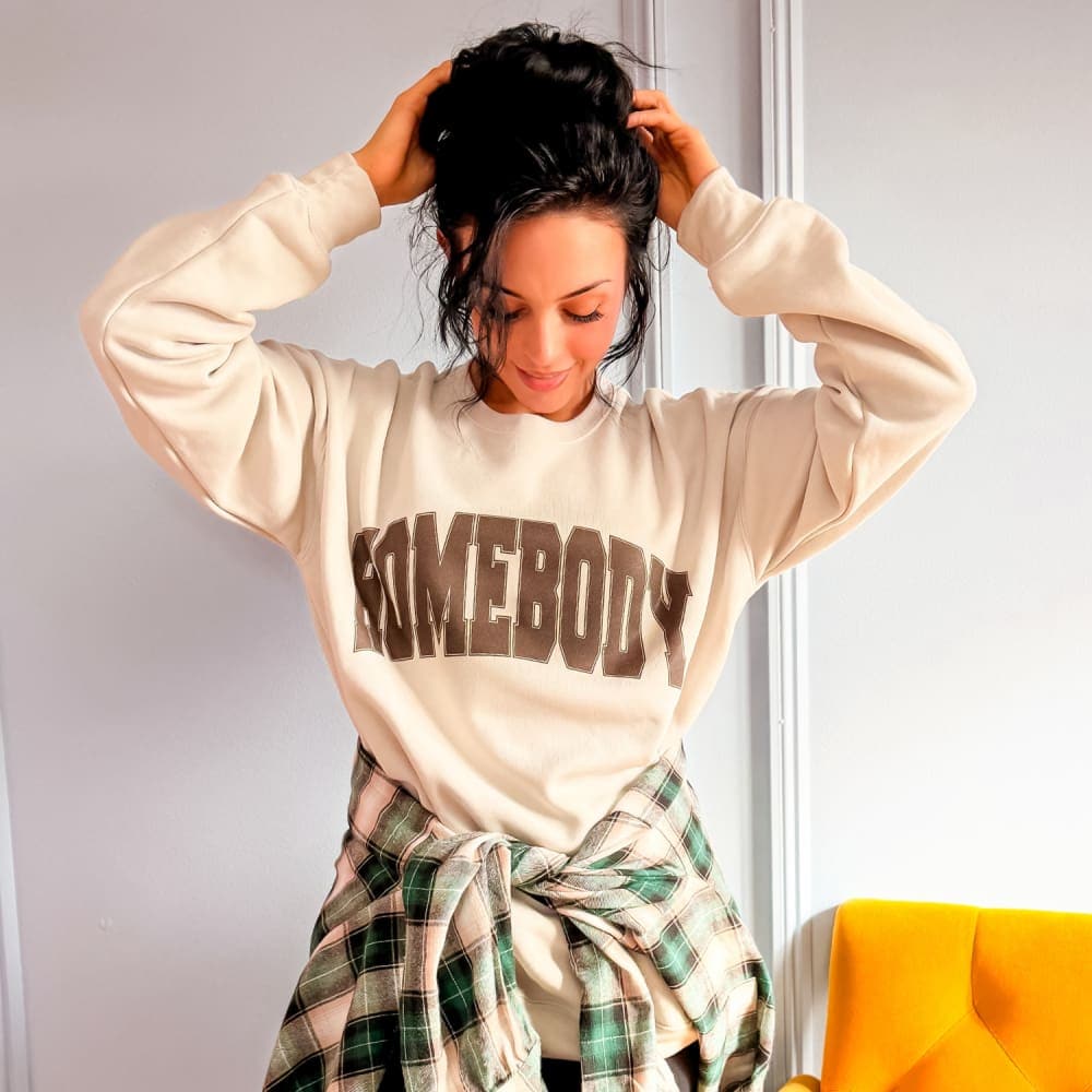 5 STAR! Homebody Sweatshirt - Dust (Copy)