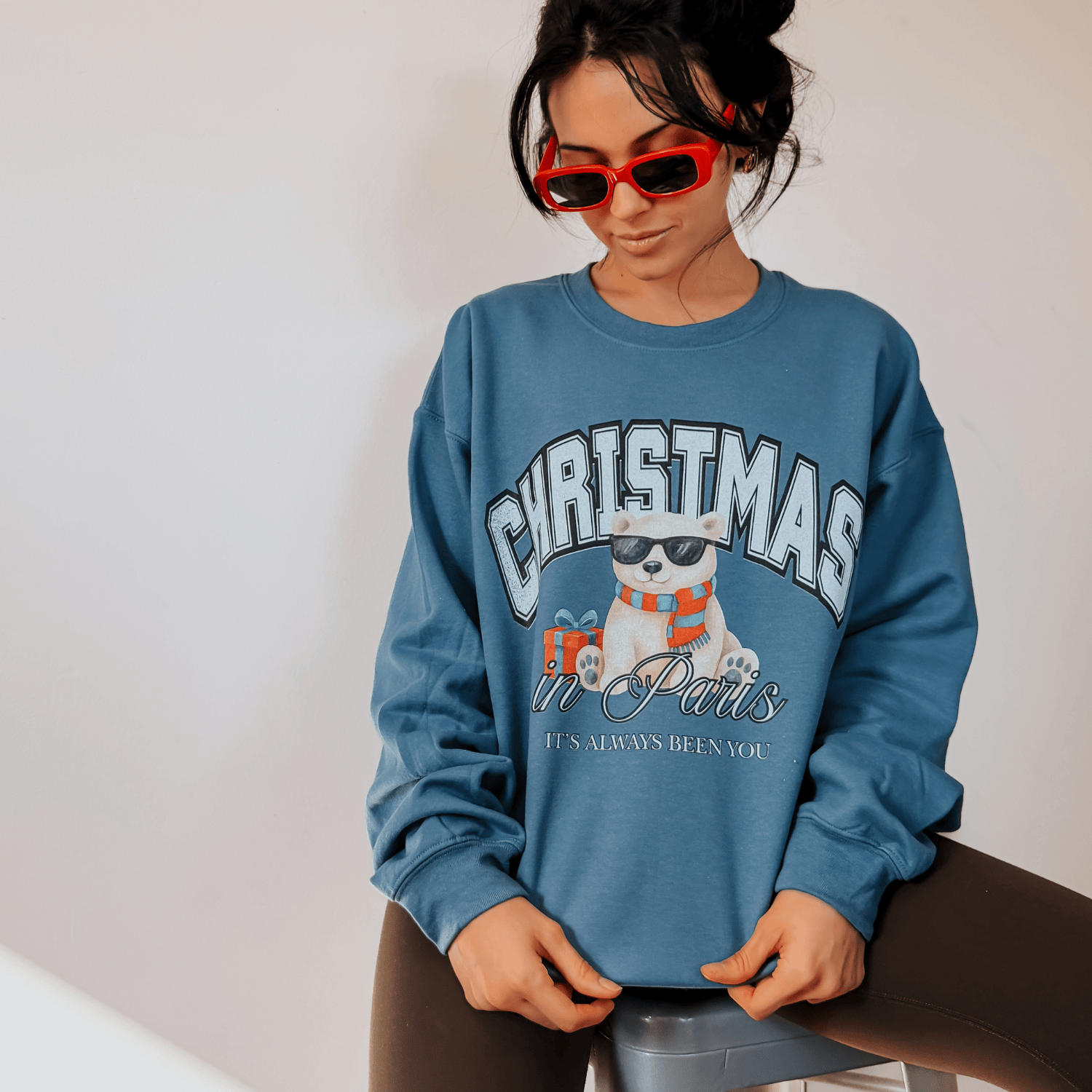 Christmas In Paris Sweatshirt