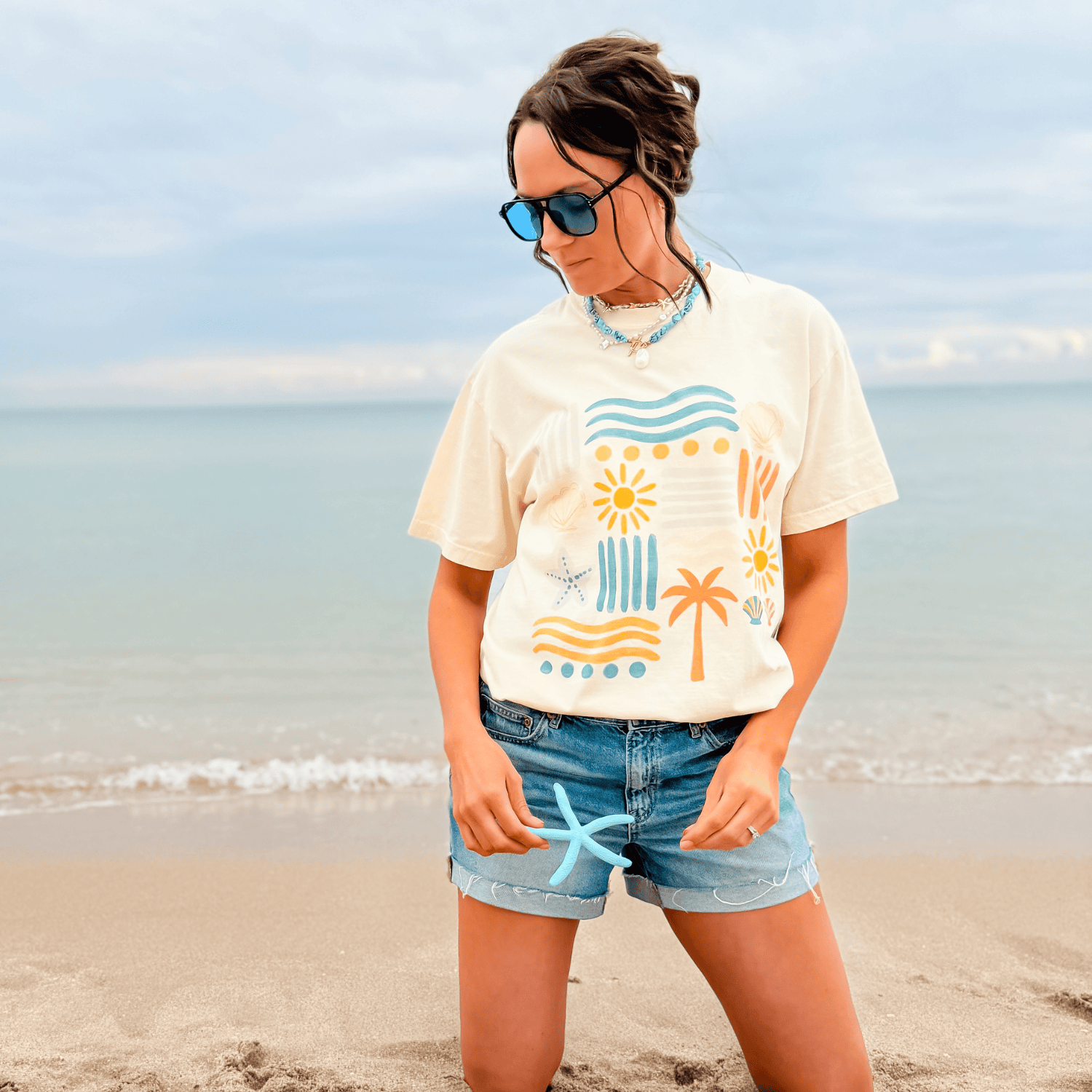 Beachy Bits Tee