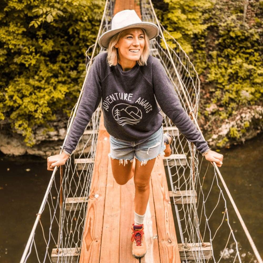 Adventure Awaits Sweatshirt - Mommy Apparel