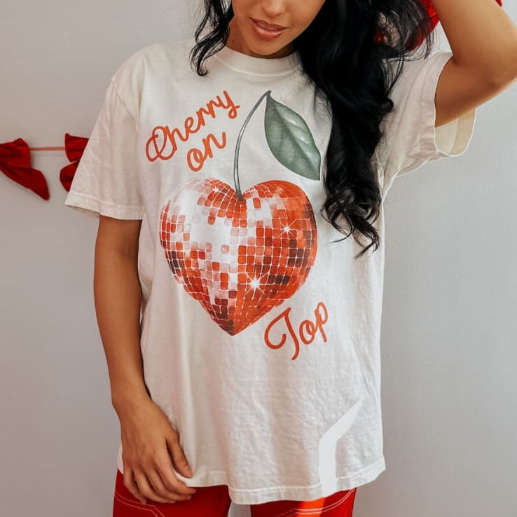 Cherry On Top Tee - NEW