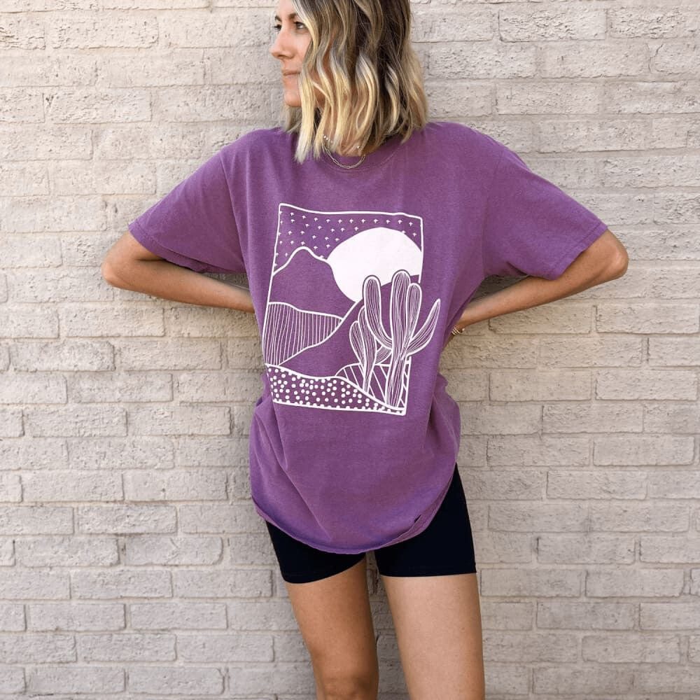 Desert Scene - Berry - Mommy Apparel