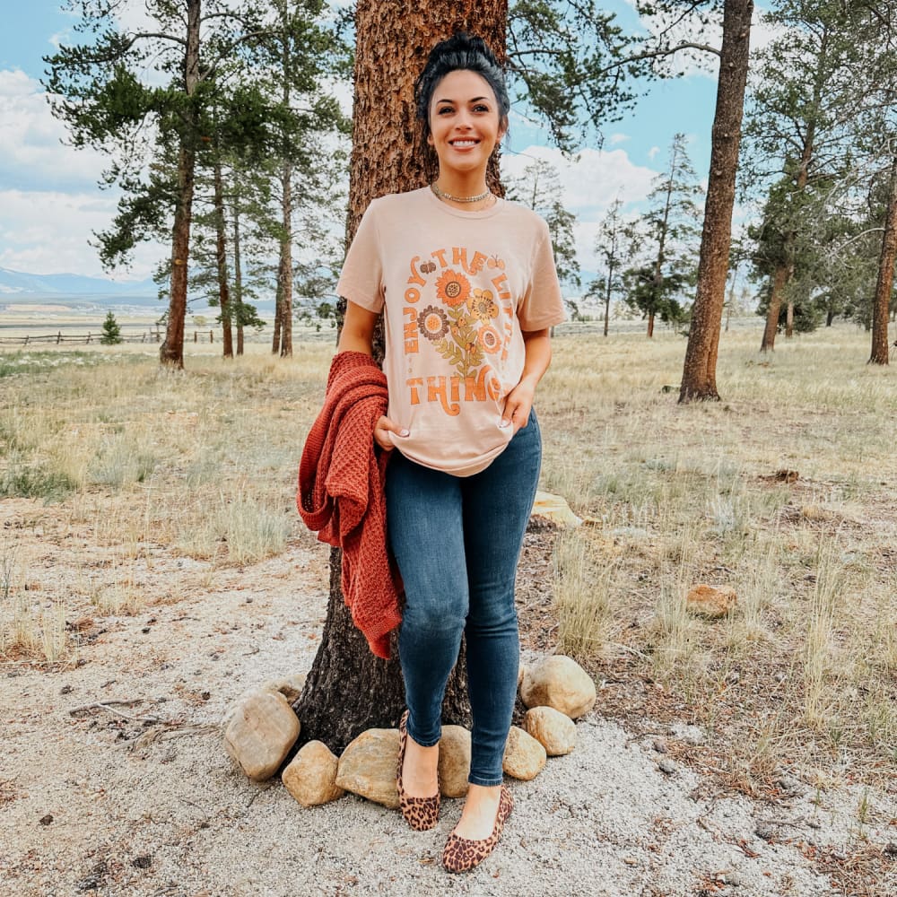 Enjoy The Little Things Tee - Mommy Apparel