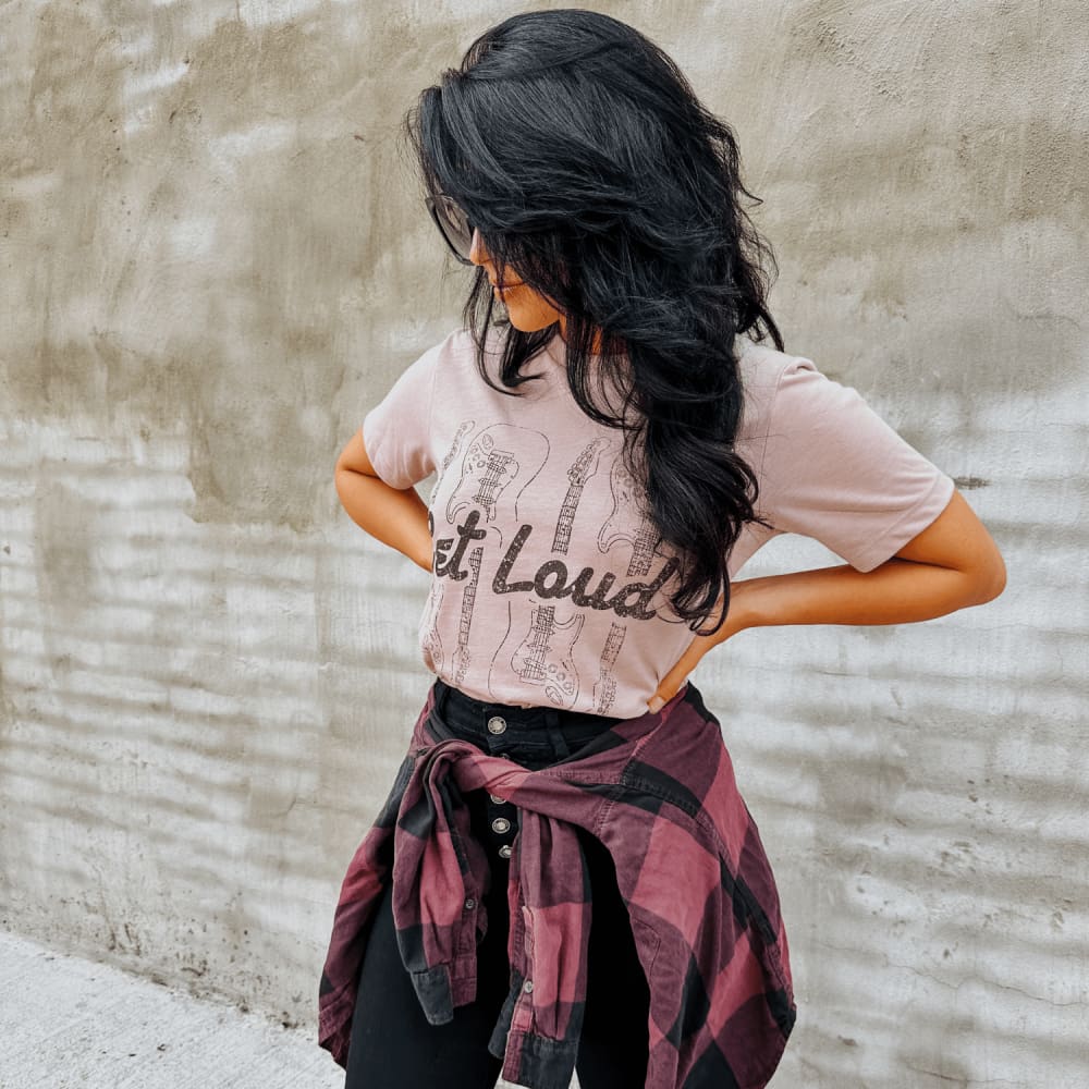 Get Loud Guitar Tee - Mommy Apparel