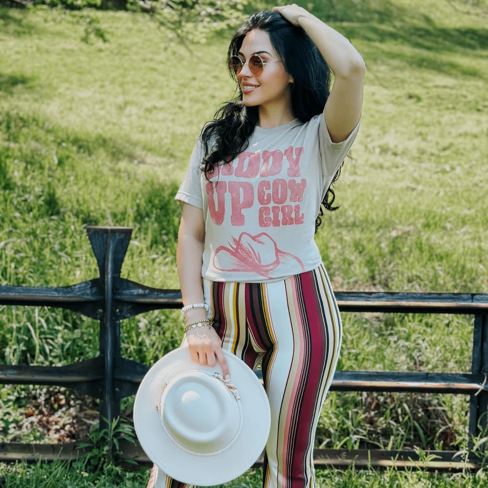 Giddy Up Cowgirl Tee - Mommy Apparel