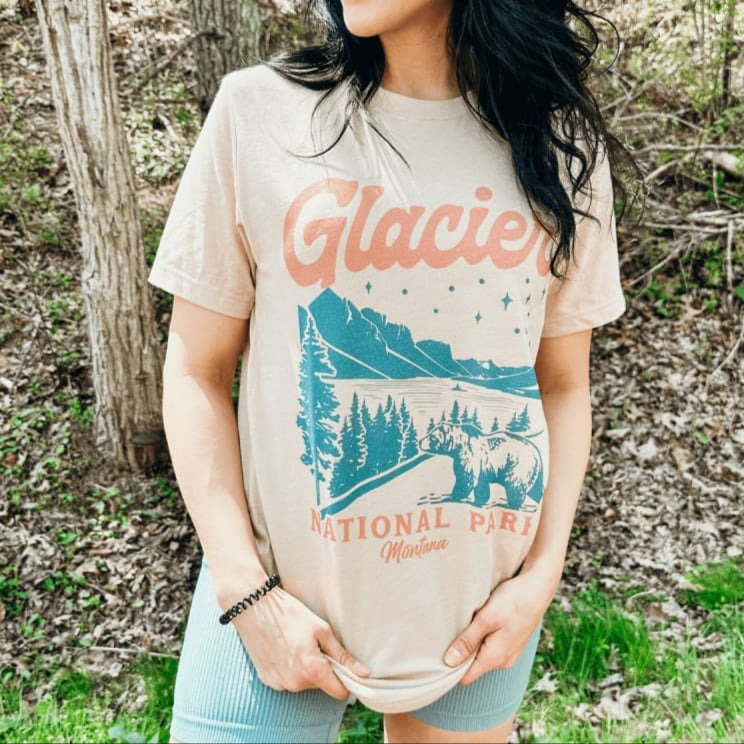 Glacier National Park Tee - Mommy Apparel