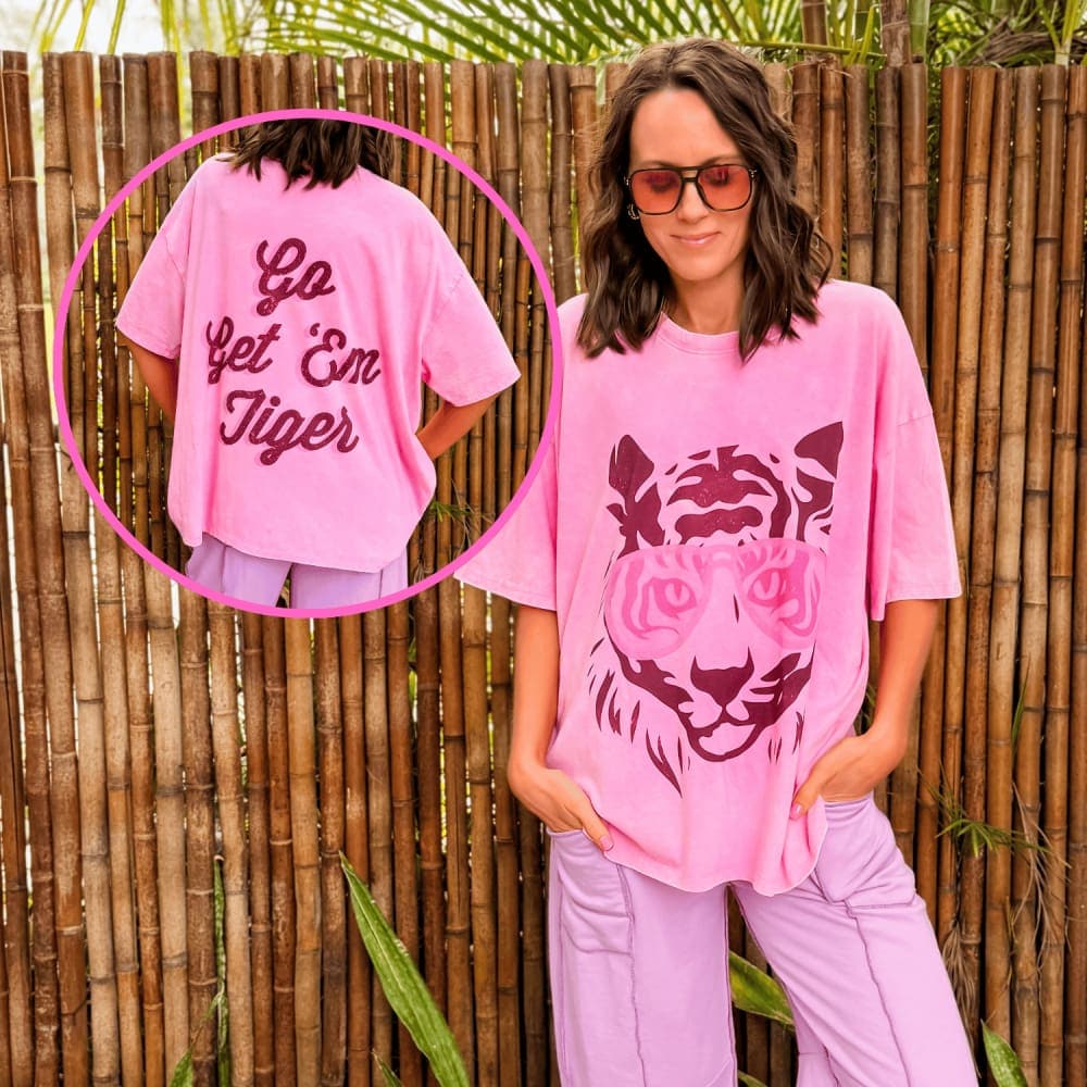 Go Get ’Em Tiger Oversized Tee