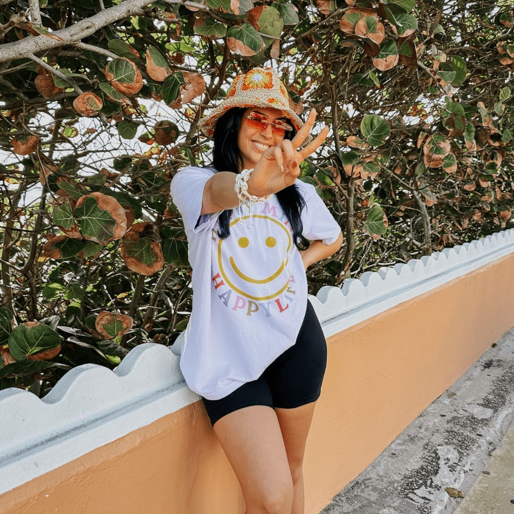 Happy Mind Life Tee - NEW