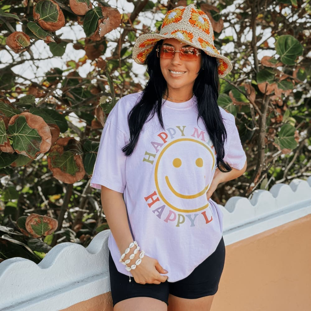 Happy Mind Life Tee - NEW