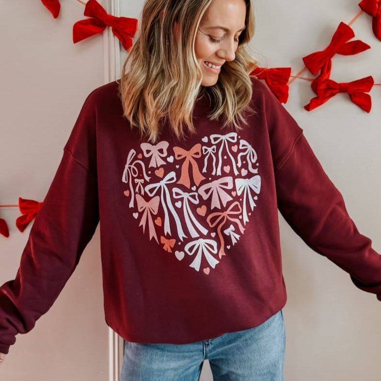 Heart of Bows Sweatshirt