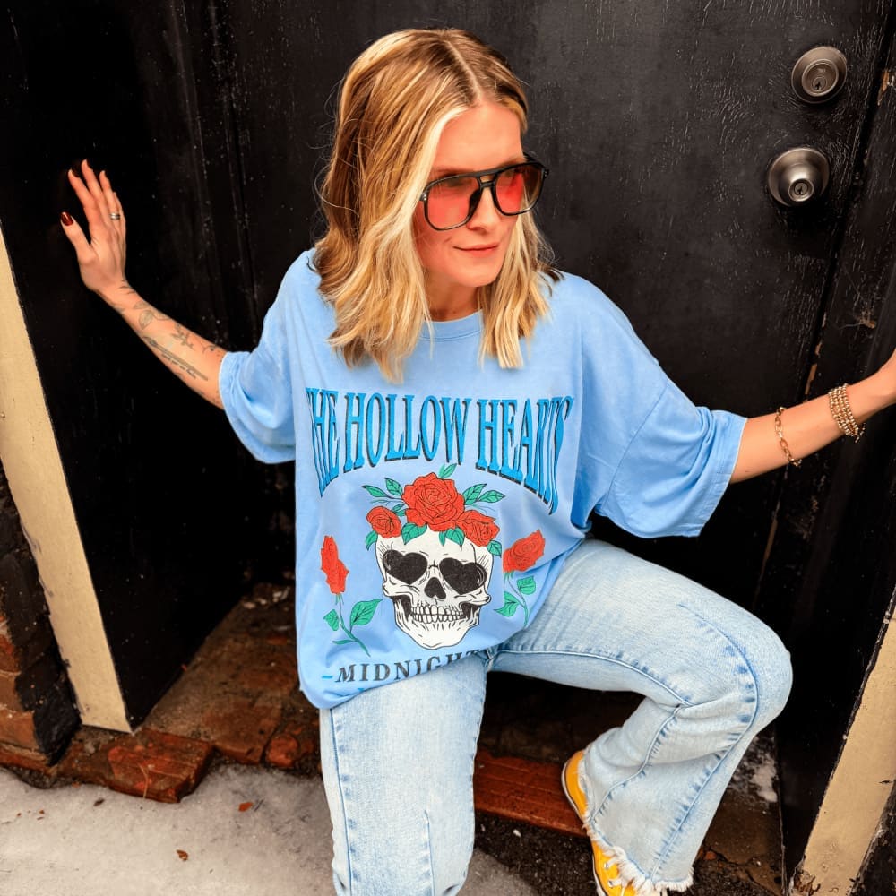 Hollow Hearts Oversized Tee