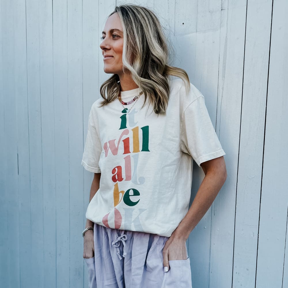 It Will All Be Ok Tee - NEW