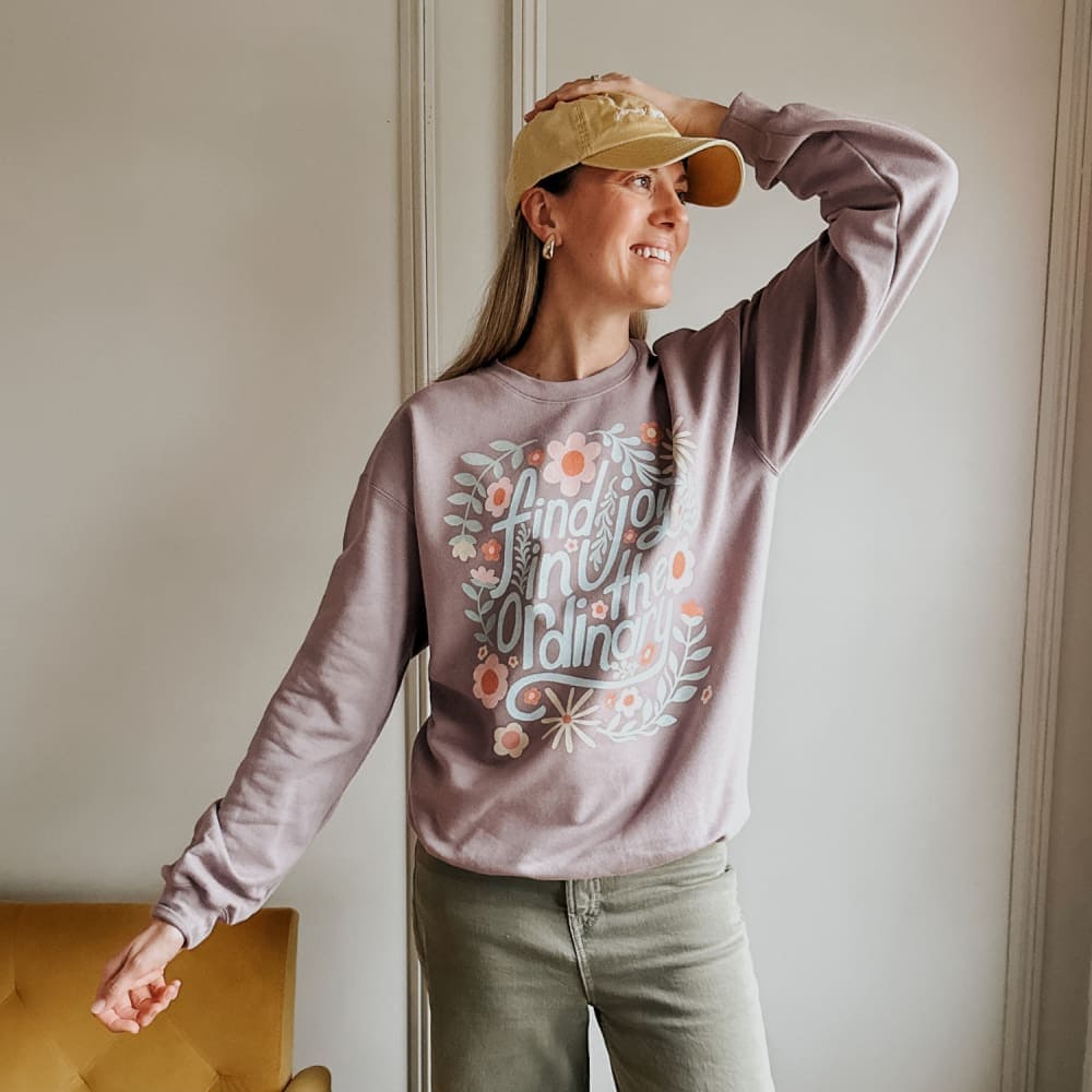 Joy In The Ordinary Crewneck - Mommy Apparel