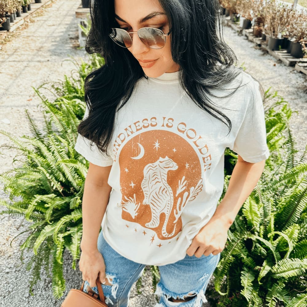 Kindness Is Golden Tee - NEW