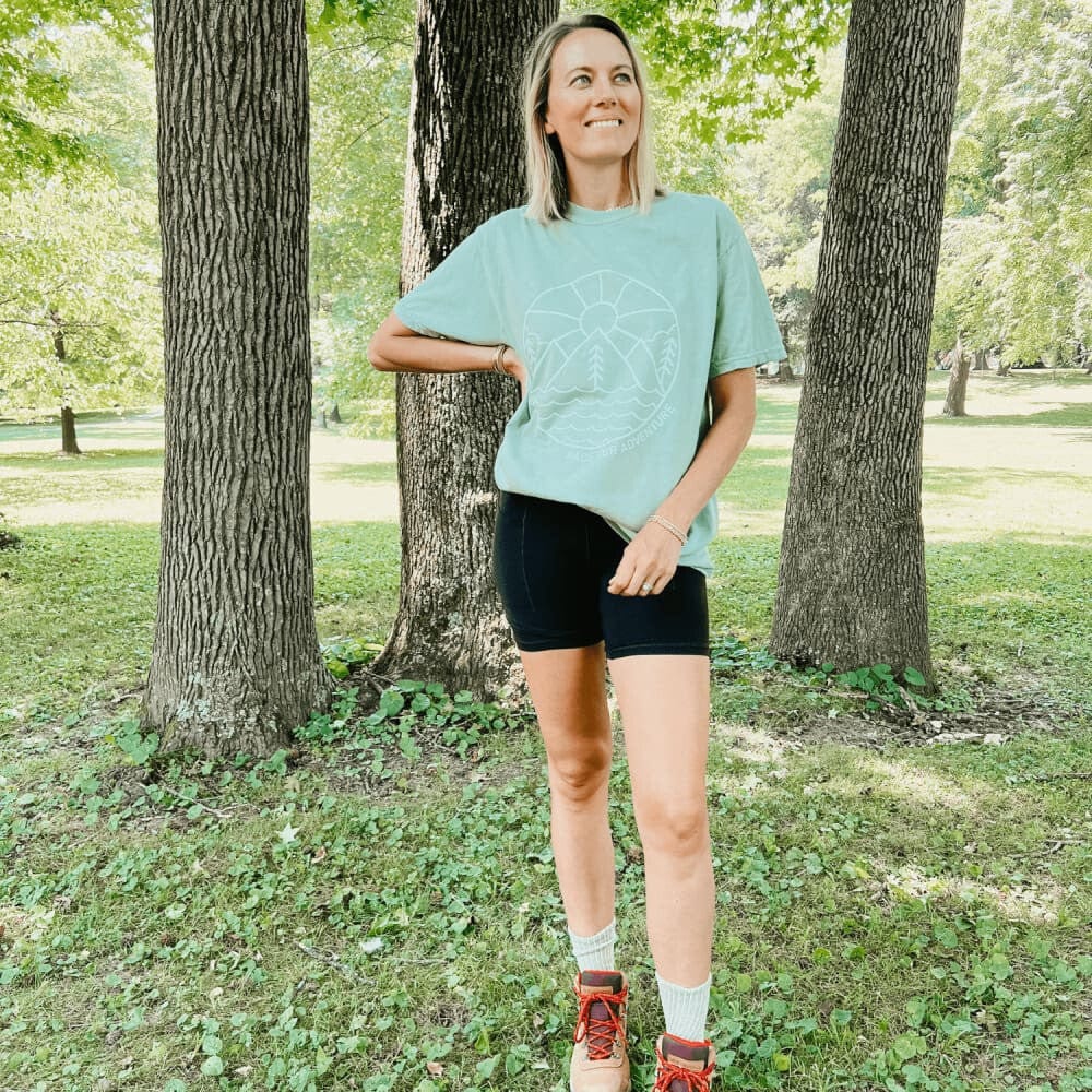 Made to Adventure Tee - Bay - Mommy Apparel