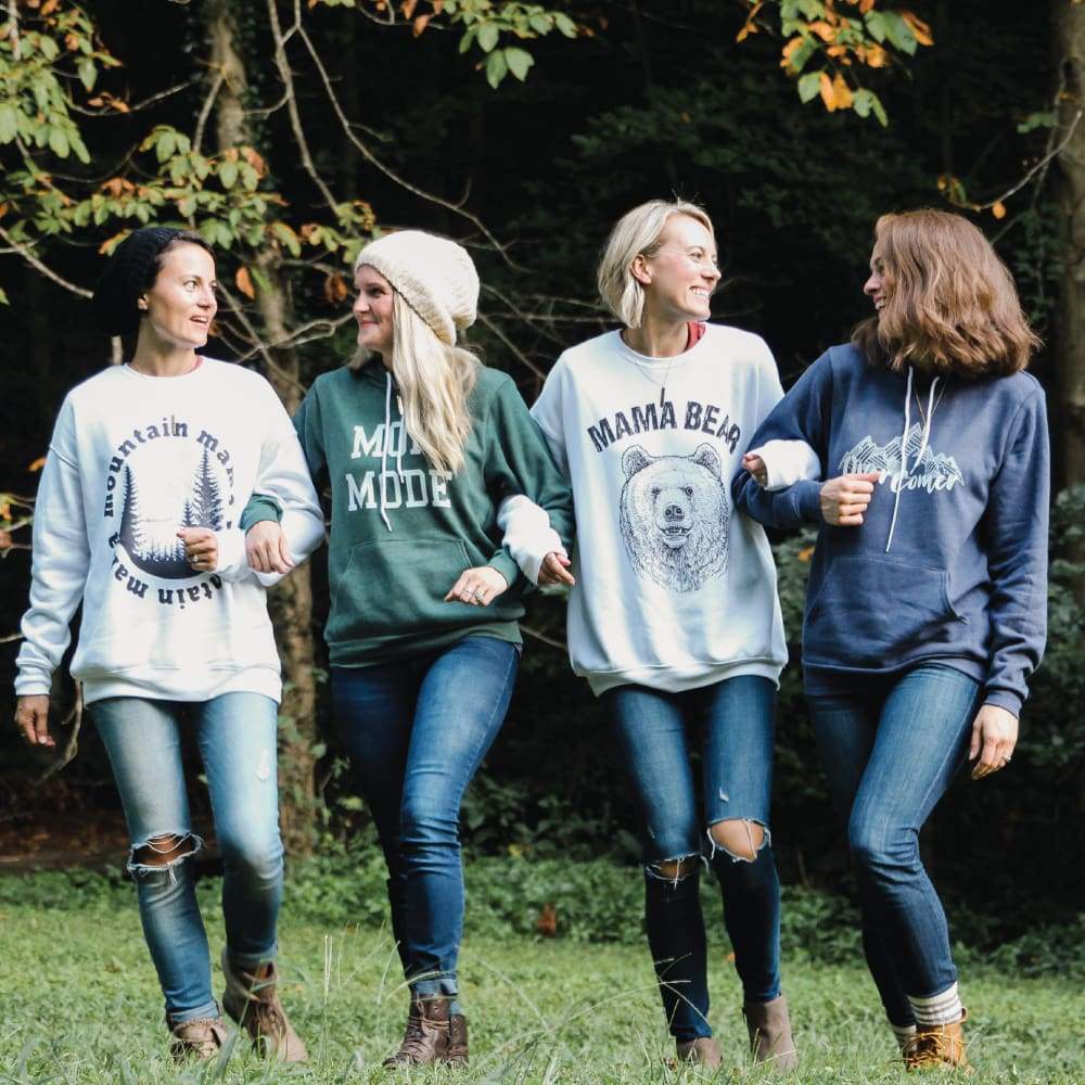 Mama Bear Womens Pullover Sweatshirt - Mommy Apparel