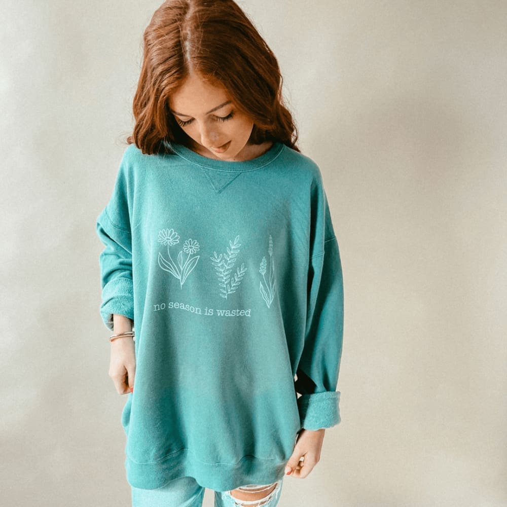 No Season Wasted Crewneck