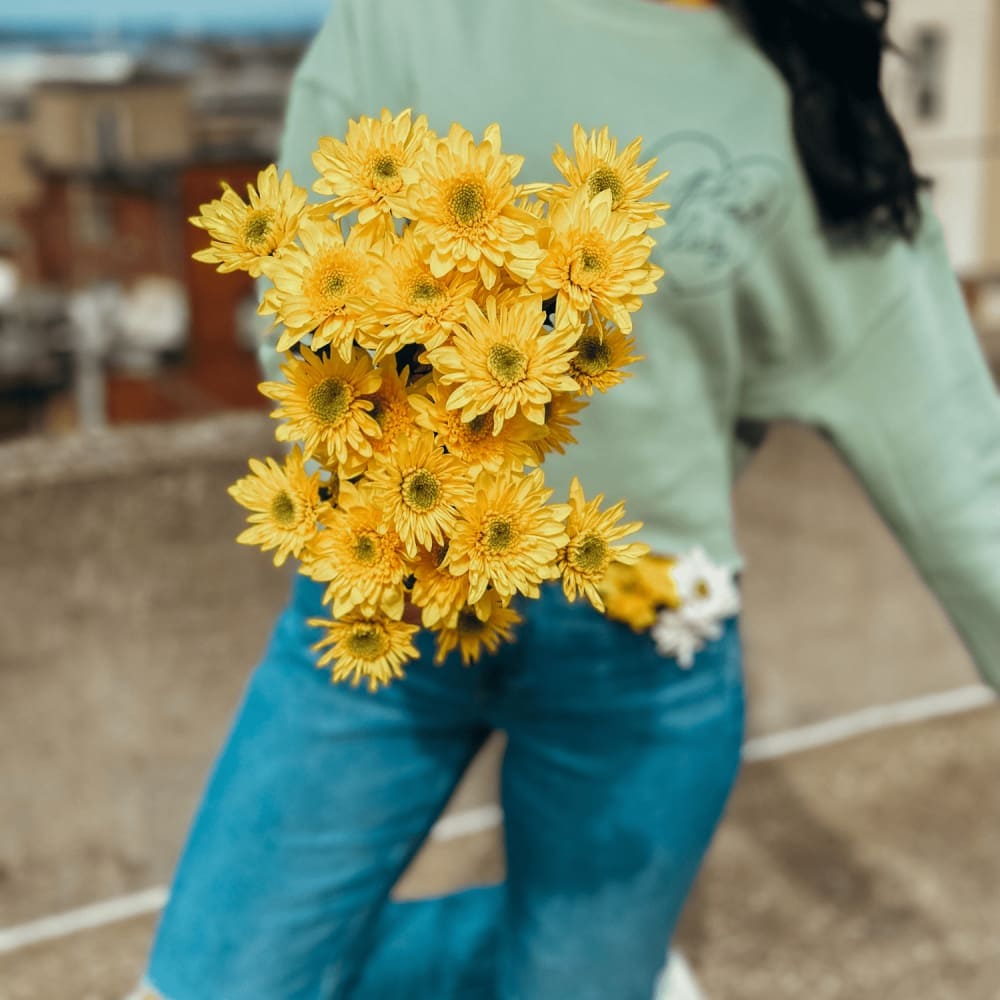 Plant Lady Cropped Sweatshirt - NEW