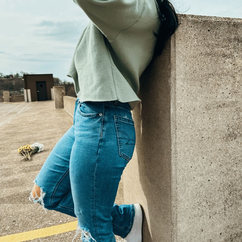 Plant Lady Cropped Sweatshirt - NEW