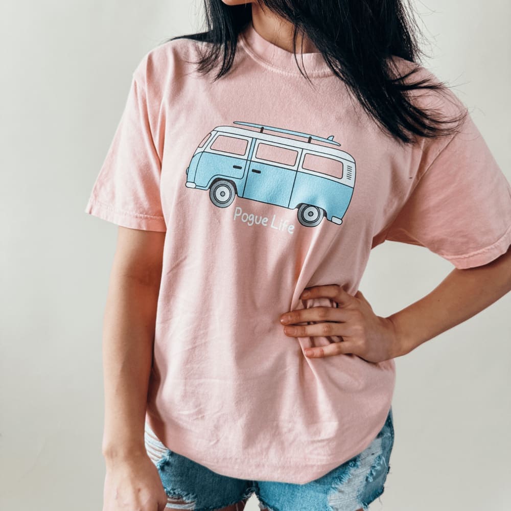 Pogue Life Van Tee - Peach - NEW