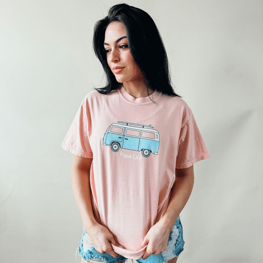 Pogue Life Van Tee - Peach - NEW