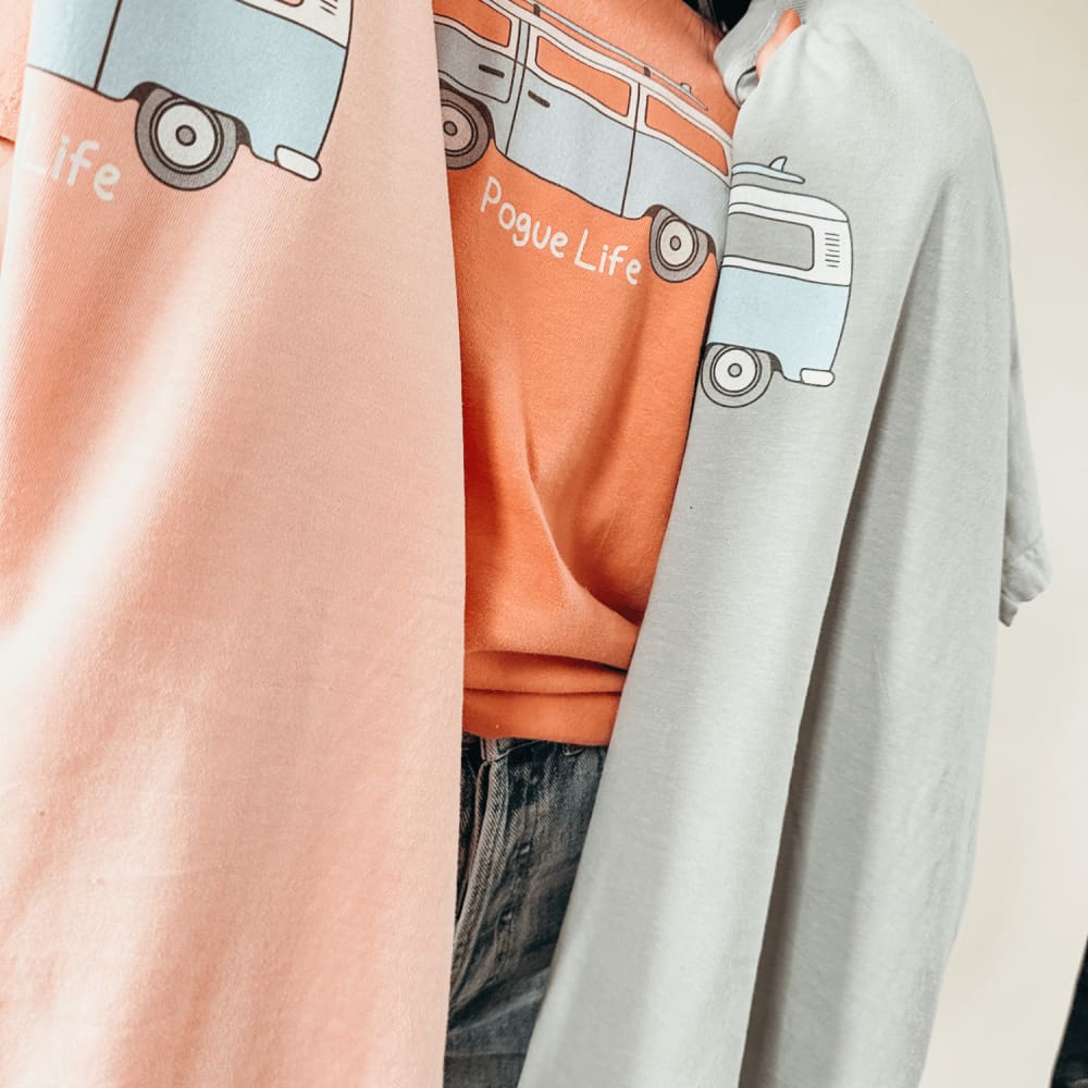 Pogue Life Van Tee - Peach - NEW