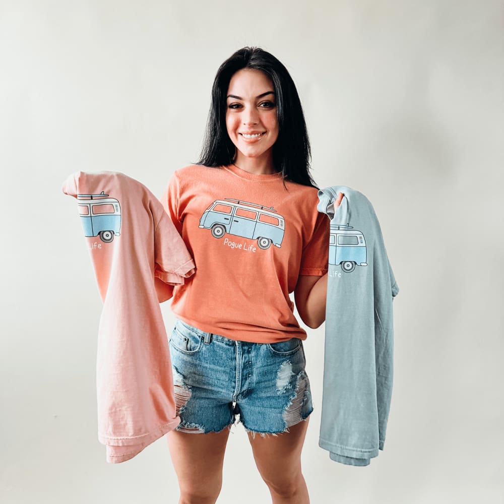 Pogue Life Van Tee - Peach - NEW