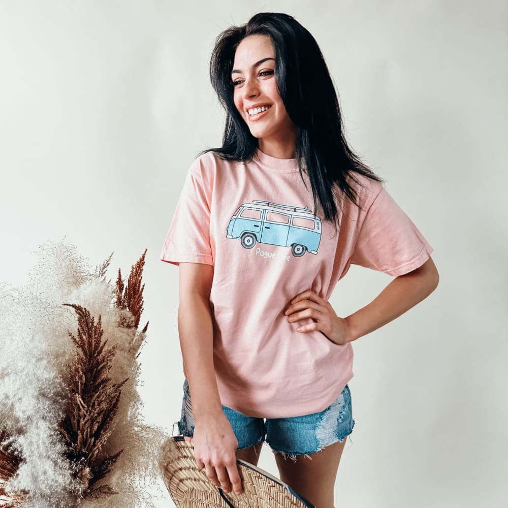 Pogue Life Van Tee - Peach - NEW