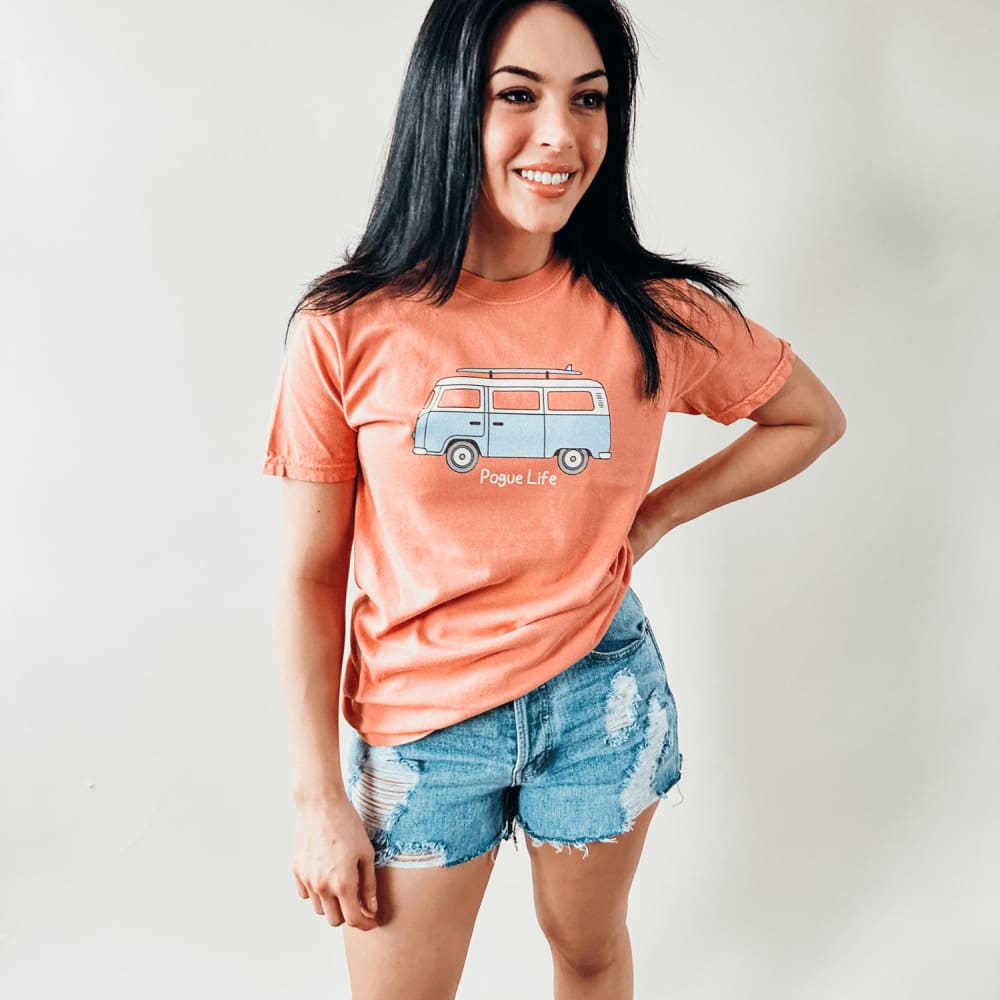 Pogue Life Van Tee - Terracotta - NEW
