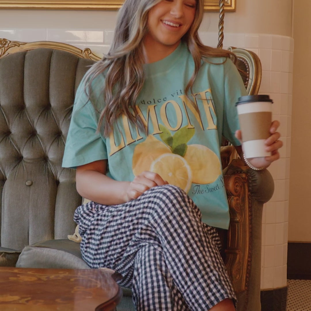 Limone Relaxed Boxy Crop