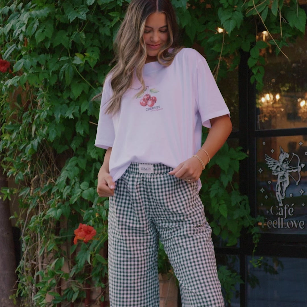 Cherries Relaxed Boxy Tee