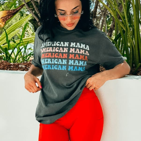 Stacked American Mama - Pepper - NEW