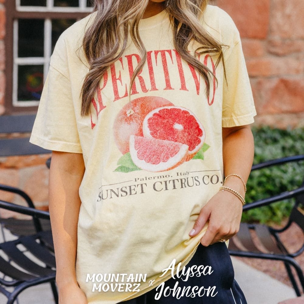 Sunset Citrus Tee