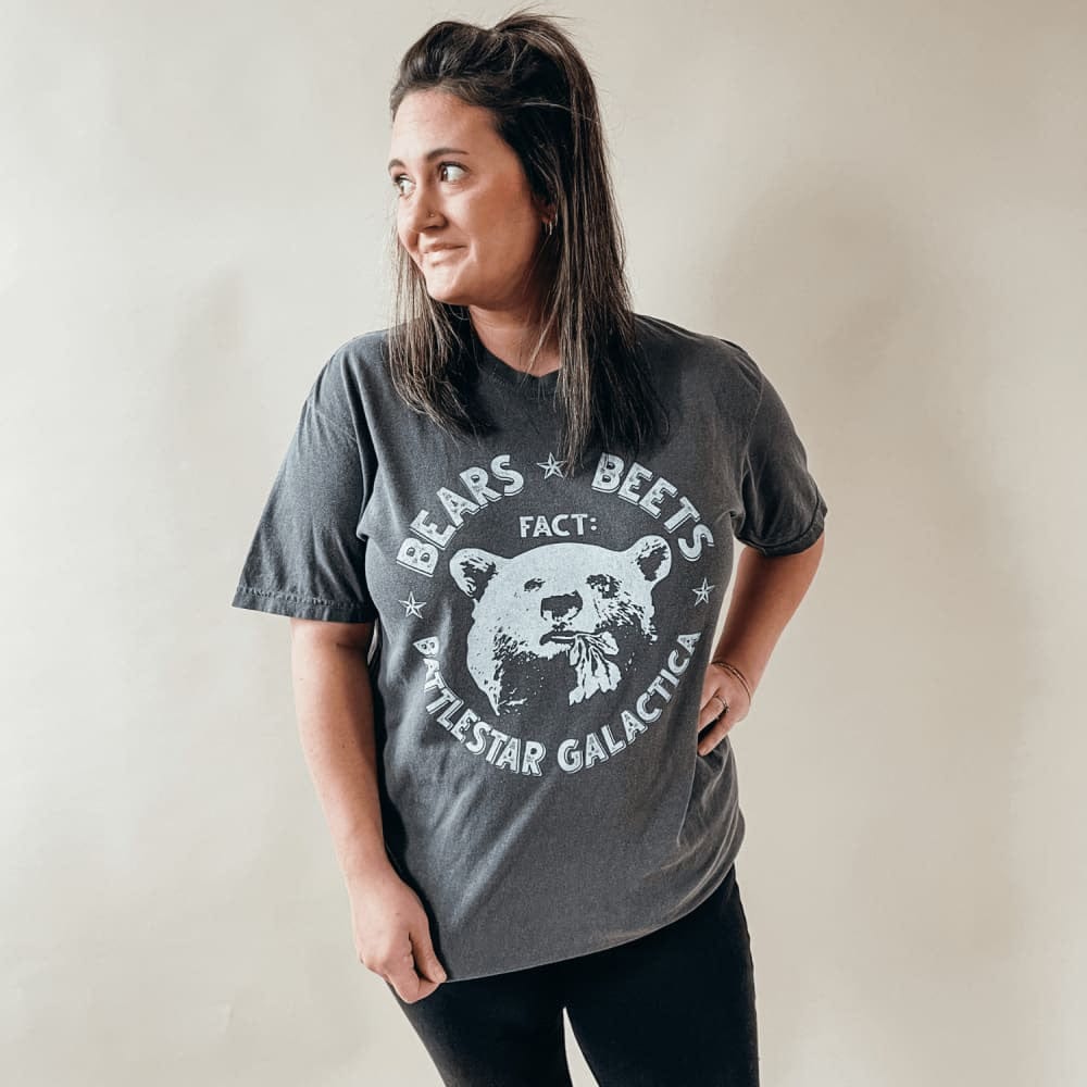 The Office - Bears Beets Battlestar Galactica Tee - Mommy Apparel