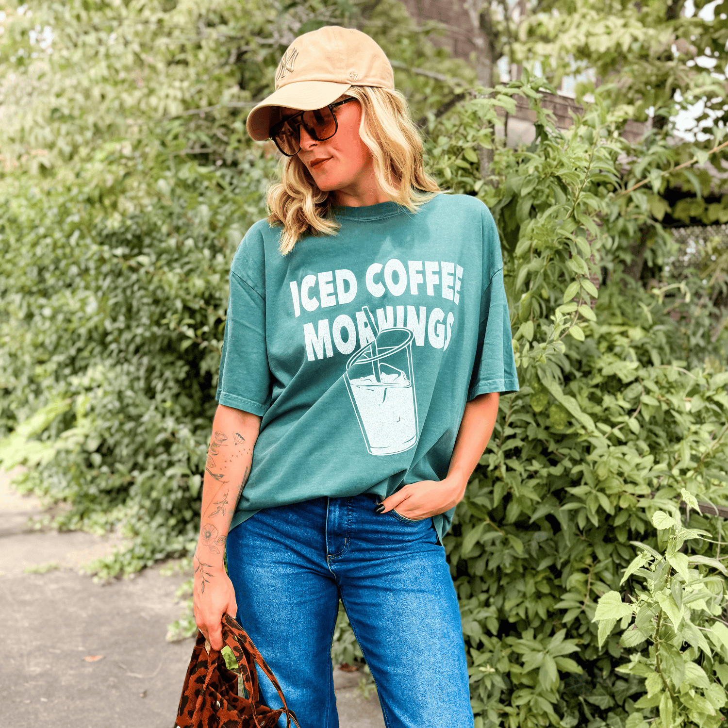 Iced Coffee Mornings Tee