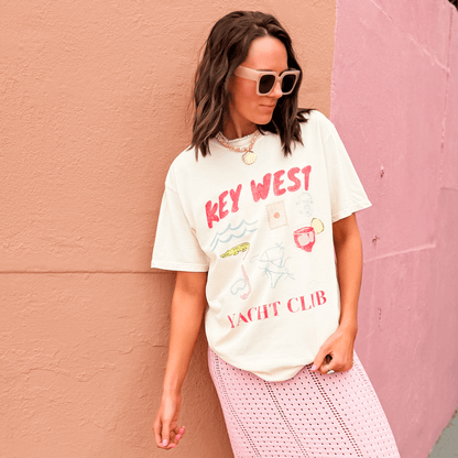 Key West Yacht Club Tee