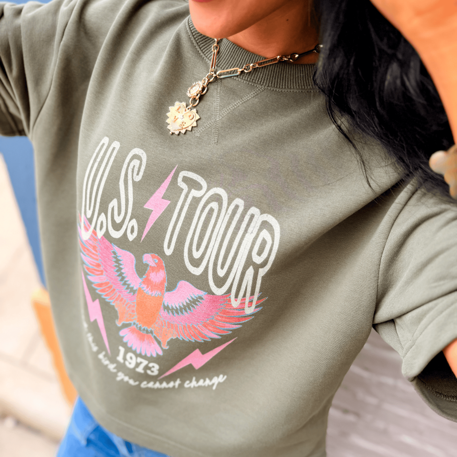Fly Bold '73 Heavyweight Crop