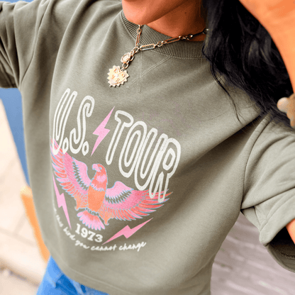 Fly Bold '73 Heavyweight Crop
