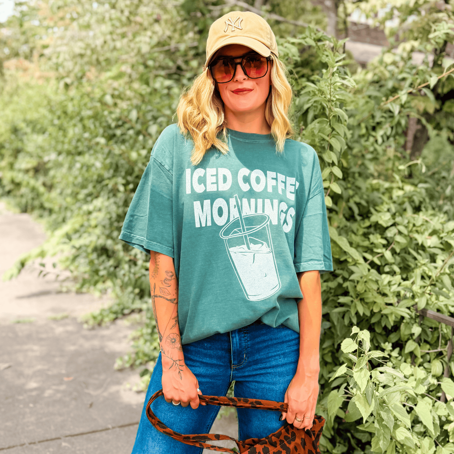 Iced Coffee Mornings Tee