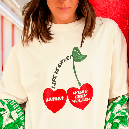 Custom Life Is Sweet Mama Tee