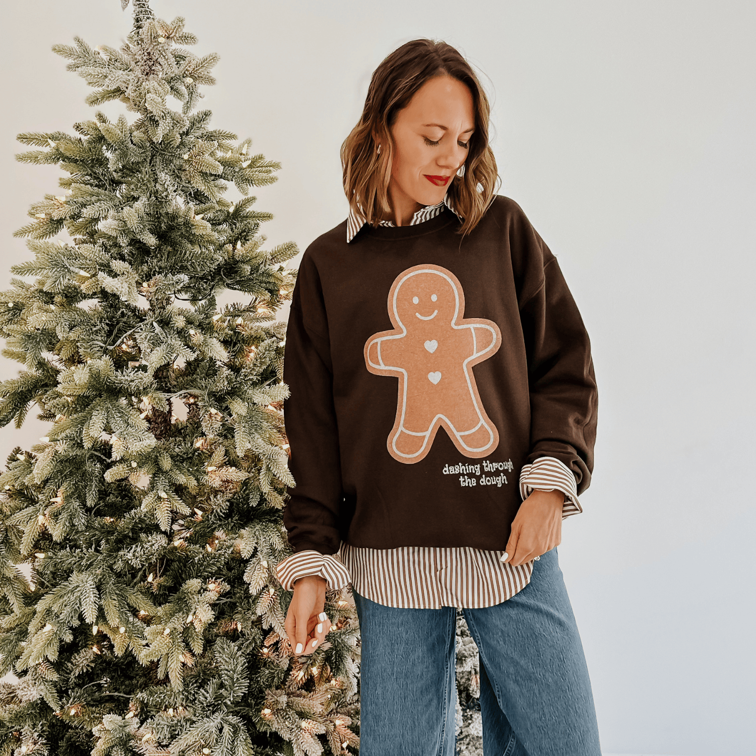 Dashing Dough Gingerbread Sweatshirt