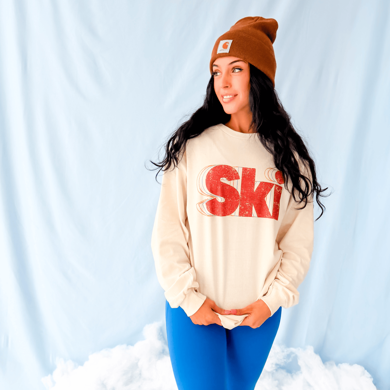 Vintage Ski Long Sleeve Tee