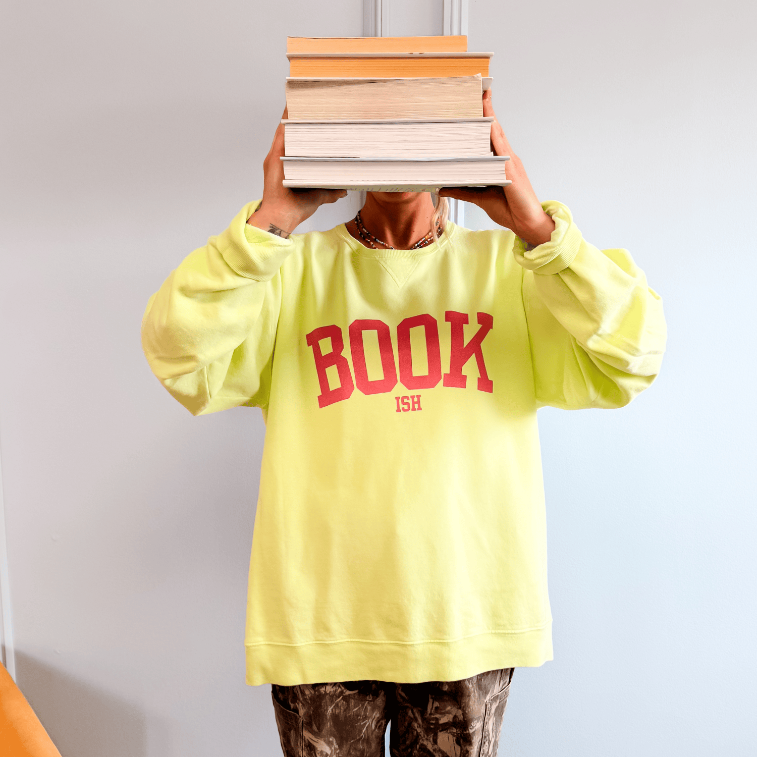 Bookish Comfort Wash Crewneck