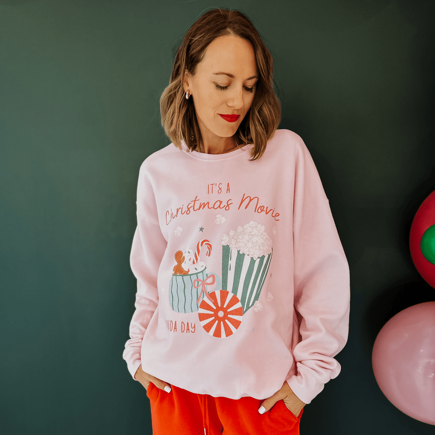 Christmas Movie Day Sweatshirt