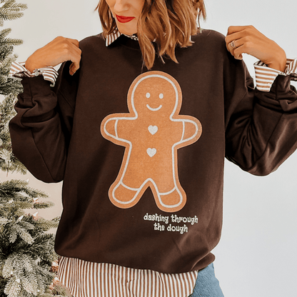Dashing Dough Gingerbread Sweatshirt