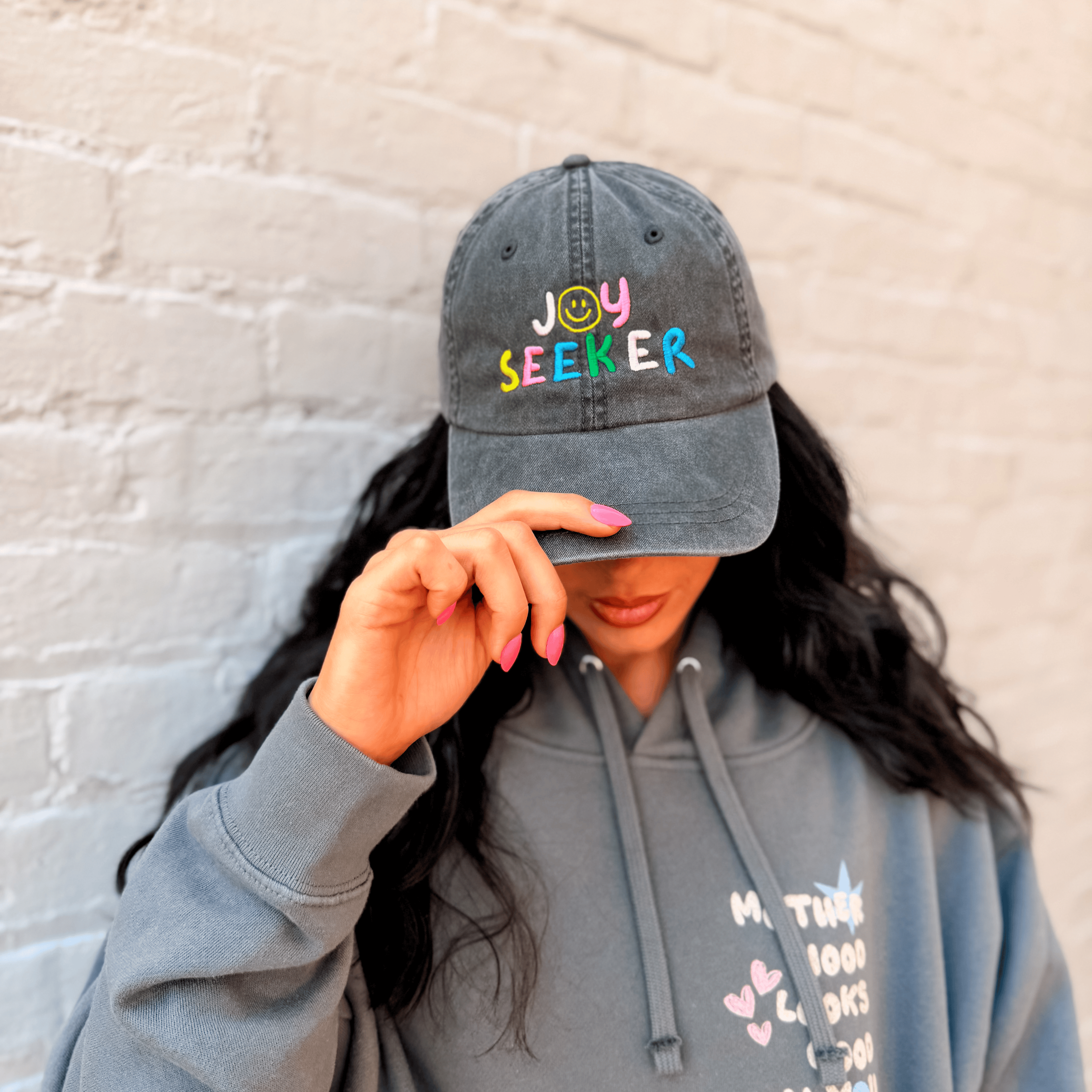 Joy Seeker Embroidered Cap
