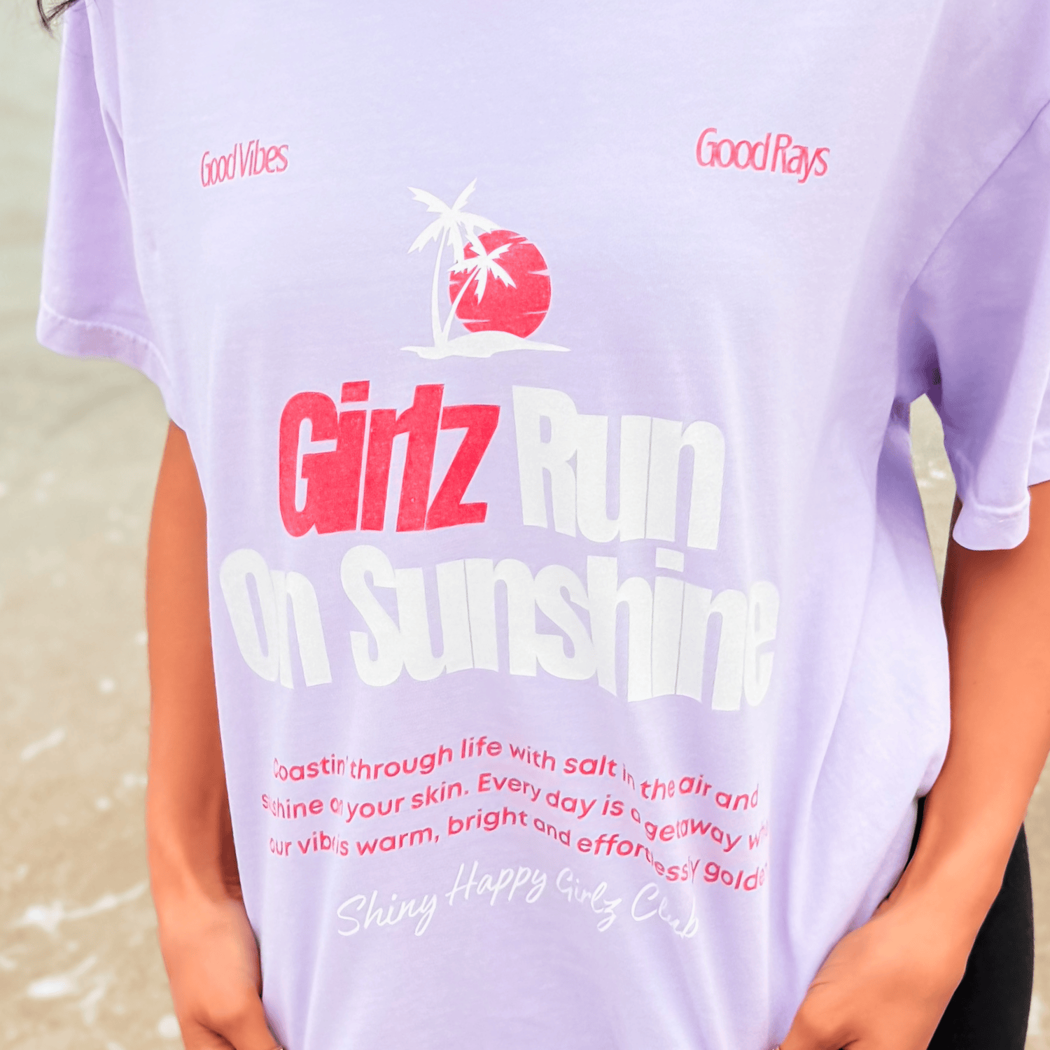 Girlz Run On Sunshine Tee